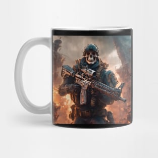 Skull and Guns Mug